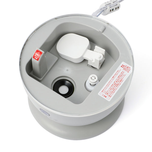 【大容量】シレーヌ 上部給水型 超音波式2WAY加湿器 グレー