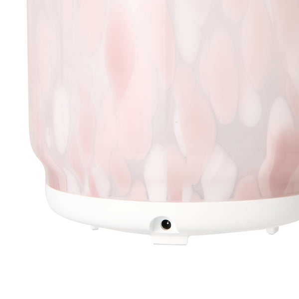 コトン 超音波式加湿器 ドット ピンク
