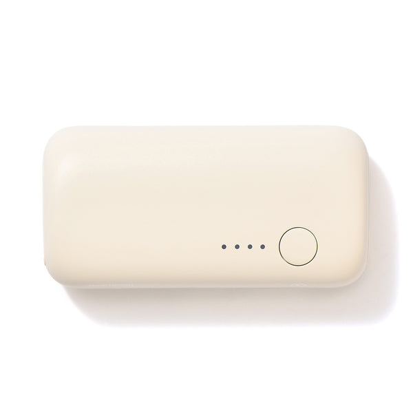 モバイルバッテリー 5000mAh ホワイト