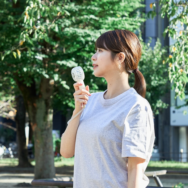 パールシェルファン ホワイト