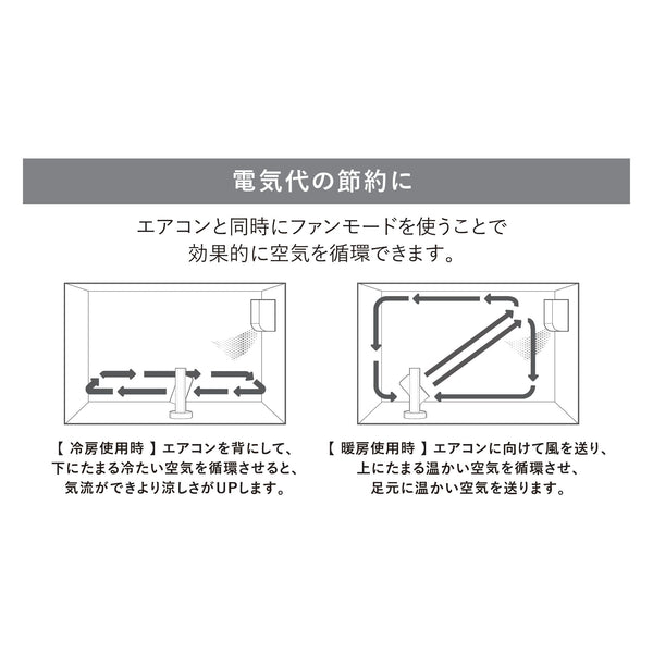 ロッコ 3Dファンヒーター ホワイト