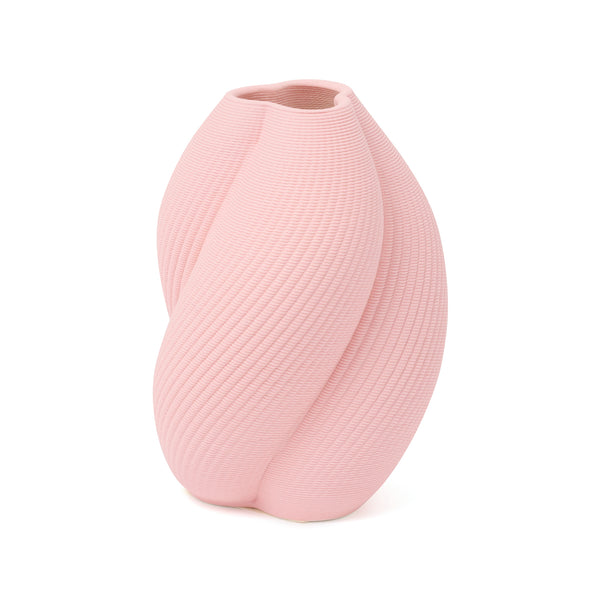 セラミック 3D フラワーベース S ピンク