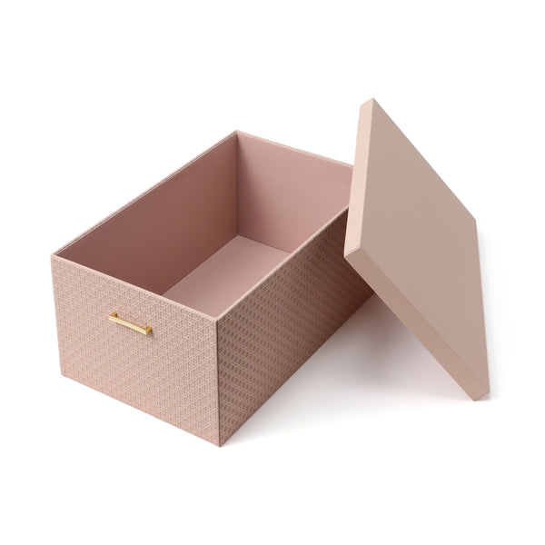 【EC限定】エンボス 大型ボックス L ピンク