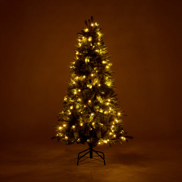 LED190球付き クリスマスツリー 150cm イエローグリーン