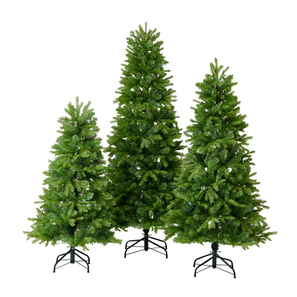 LED140球付き クリスマスツリー 120cm イエローグリーン