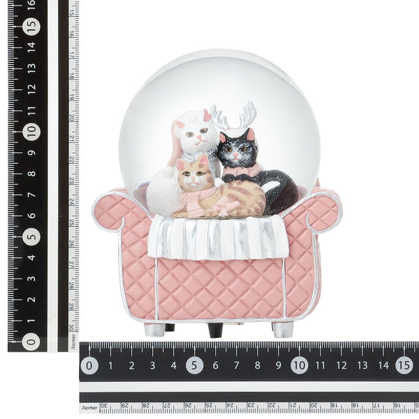 スノードーム キャット ソファ L ピンク