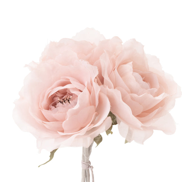 シアーフラワー ブーケ ローズ ライトピンク