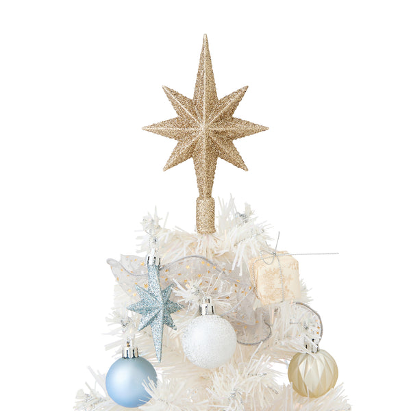 クリスマスツリー スターターセット 60cm ホワイト