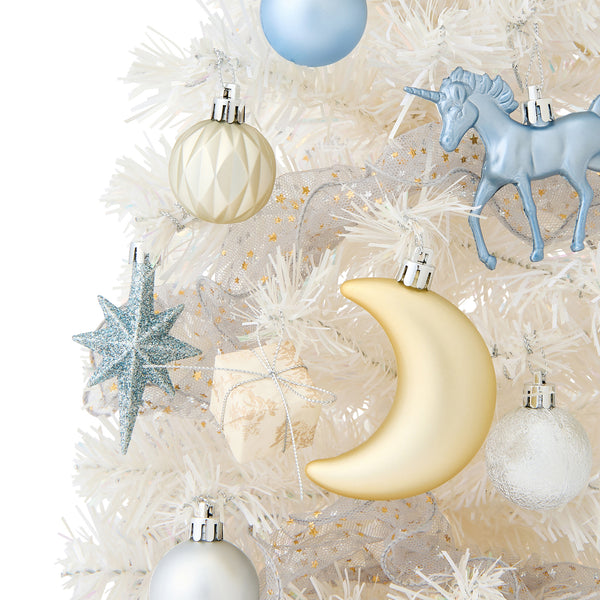 クリスマスツリー スターターセット 60cm ホワイト