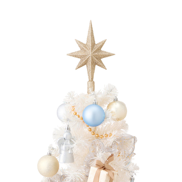 クリスマスツリー スターターセット 150cm ホワイト
