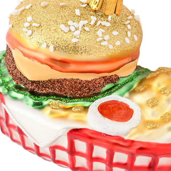 ガラスオーナメント バーガーセット