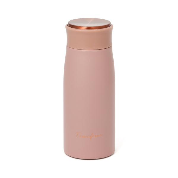 マット ステンレスボトル ホルダーセット 350ml  ピンク