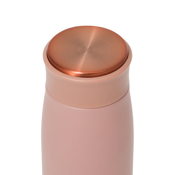 マット ステンレスボトル ホルダーセット 350ml  ピンク