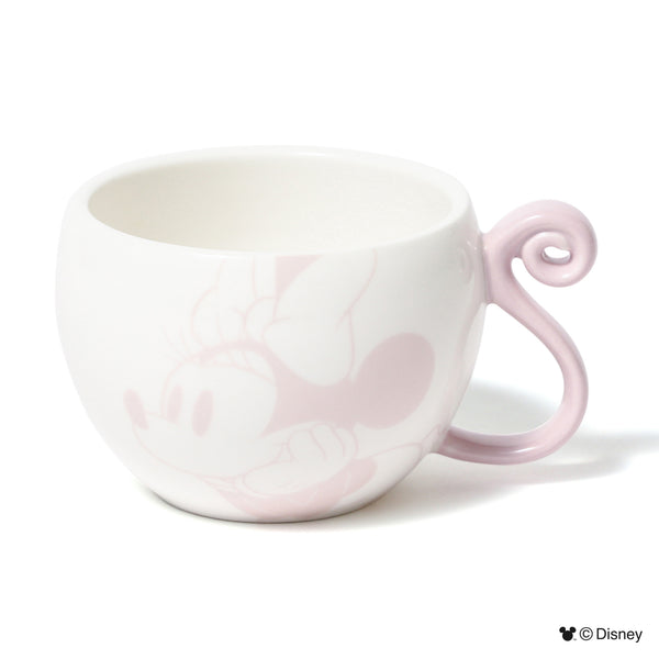 ディズニー ペアマグ モチーフ ピンク×グレー
