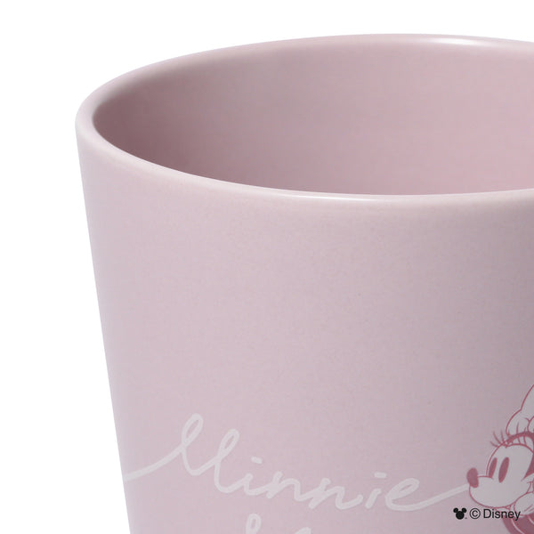 ディズニー ペアマグ フェイスプレート  ピンク×グレー