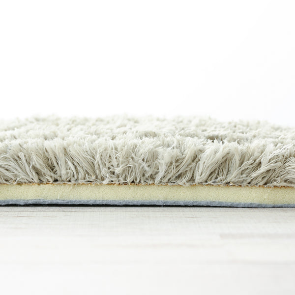 低反発 マルーナラグ ラウンド ライトグレー φ1500