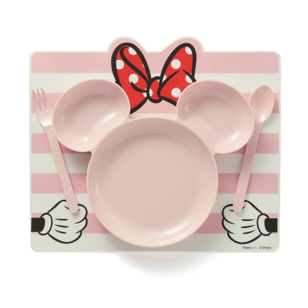 ディズニーシリコーン ランチマット  ピンク