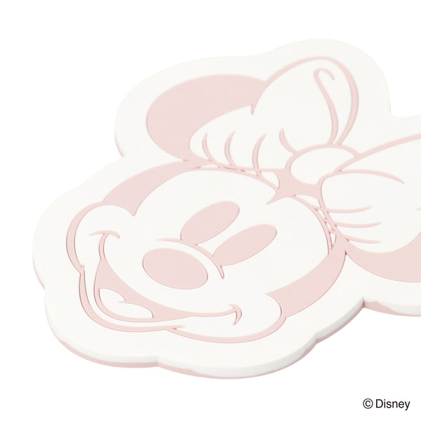 ディズニー コースター ミニー ピンク