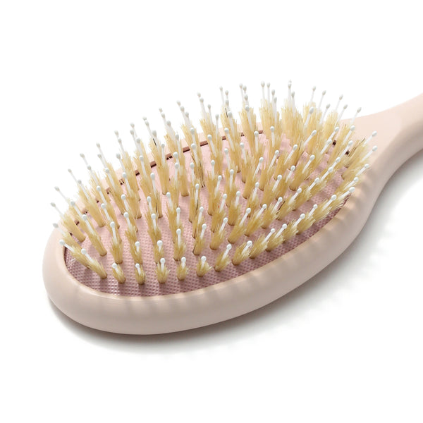 デュアルオーバル ヘアブラシ ナチュラル