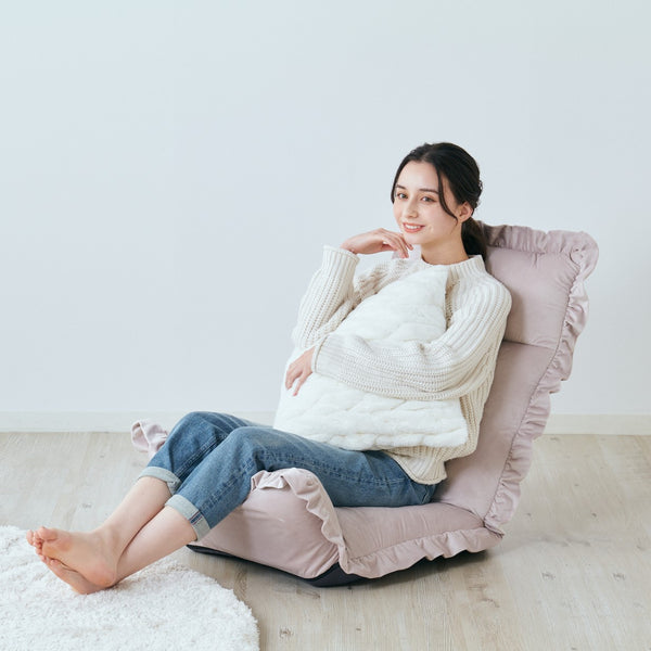 【EC限定】カラン フロアチェア ハイバック ピンク
